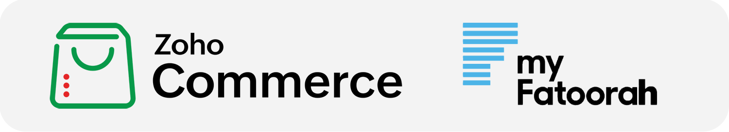 Zoho Commerce 2.0 with MyFatoorah